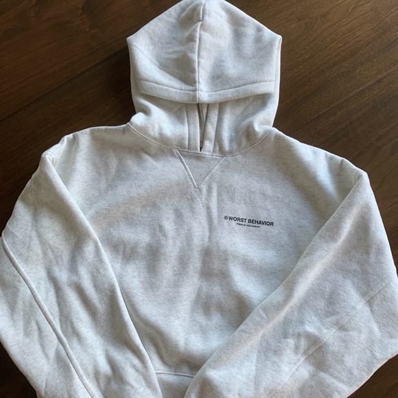 CROPPED HOODIE - Picture 1 of 4